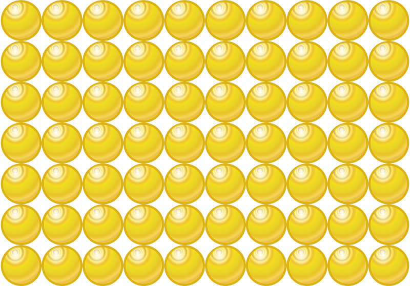 Beads Quantitative Picture for Multiplication 7x10