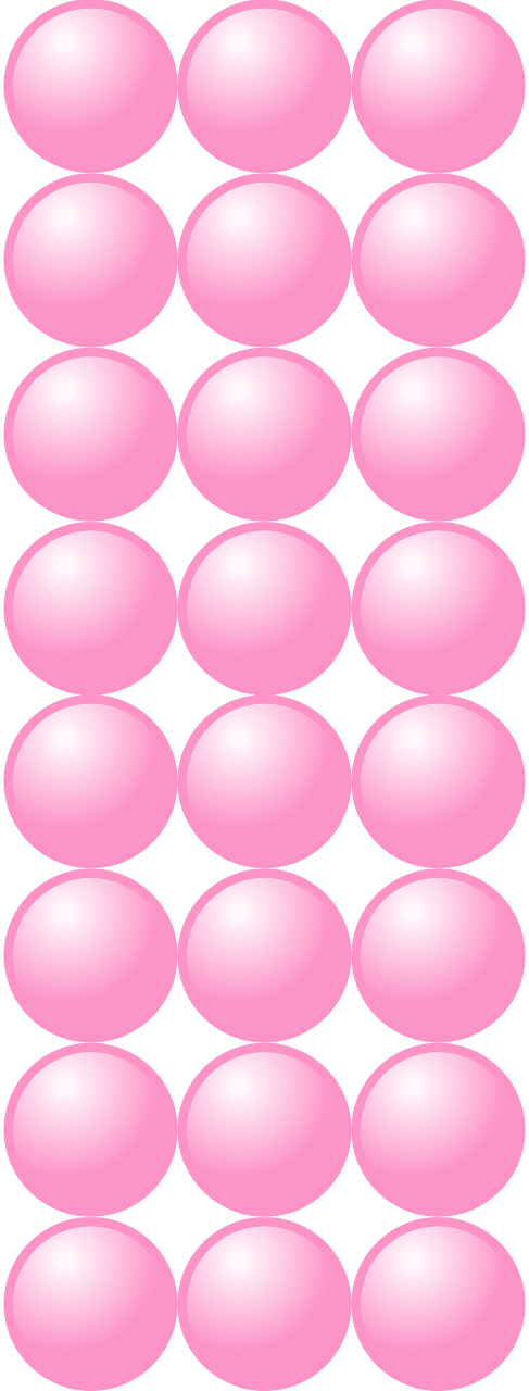 Beads Quantitative Picture for Multiplication  8x3