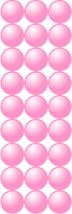 Beads Quantitative Picture for Multiplication 9x3