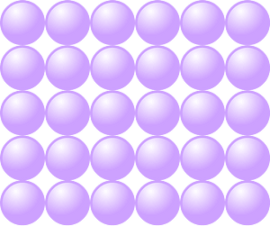 Beads Quantitative Picture for Multiplication 5x6
