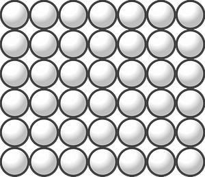 Beads Quantitative Picture for Multiplication 6x7
