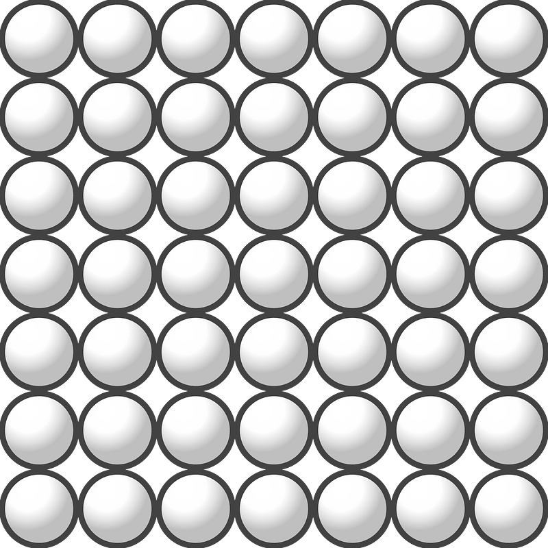 Beads Quantitative Picture for Multiplication 7x7