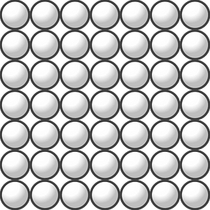 Beads Quantitative Picture for Multiplication 7x7