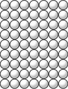 Beads Quantitative Picture for Multiplication 9x7