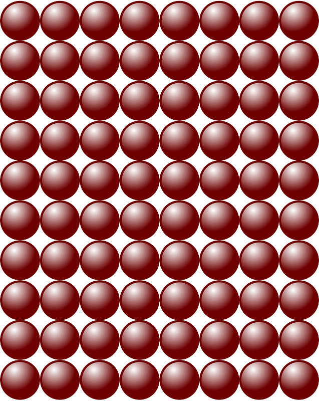 Beads Quantitative Picture for Multiplication 10x8