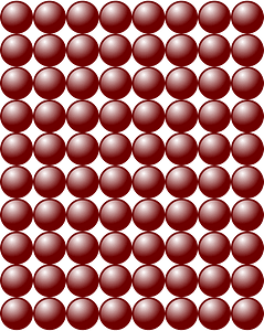 Beads Quantitative Picture for Multiplication 10x8