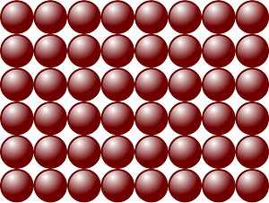 Beads Quantitative Picture for Multiplication 6x8
