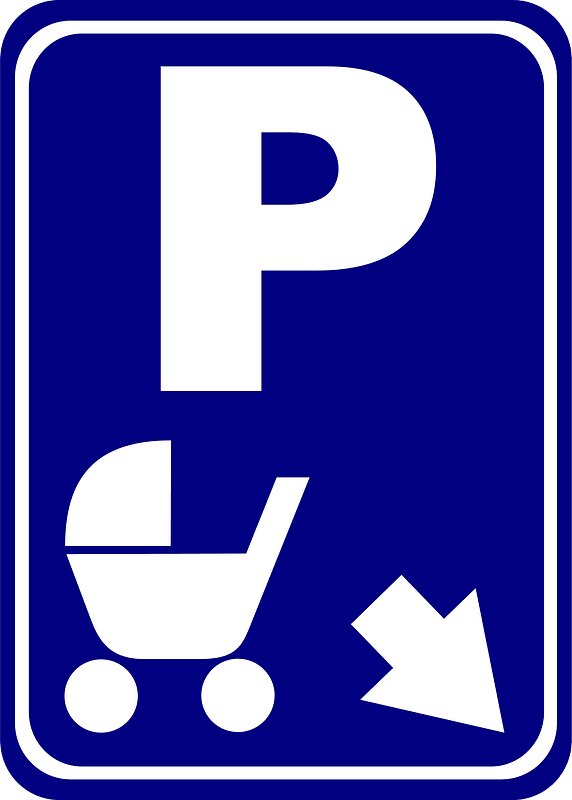 Sign "Parking for Perambulators"