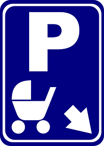 Sign "Parking for Perambulators"