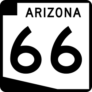 Arizona Route 66 sign