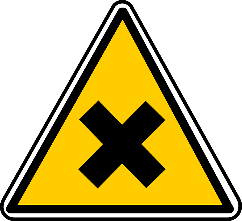 Irritant Warning Sign
