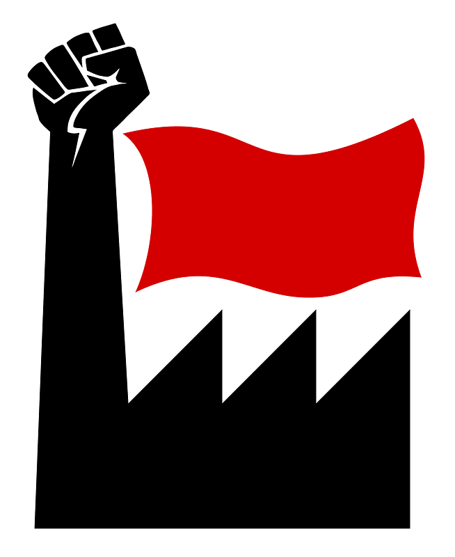 Plant with Flag Fist