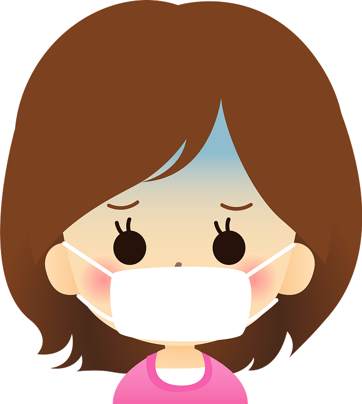 (Christine) Woman Sick with Cold