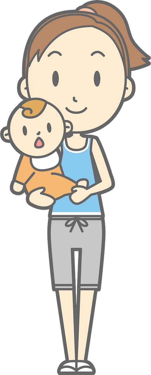 (Lisa) Woman is Holding a Baby