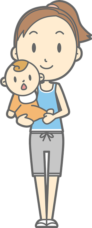 (Lisa) Woman is Holding a Baby