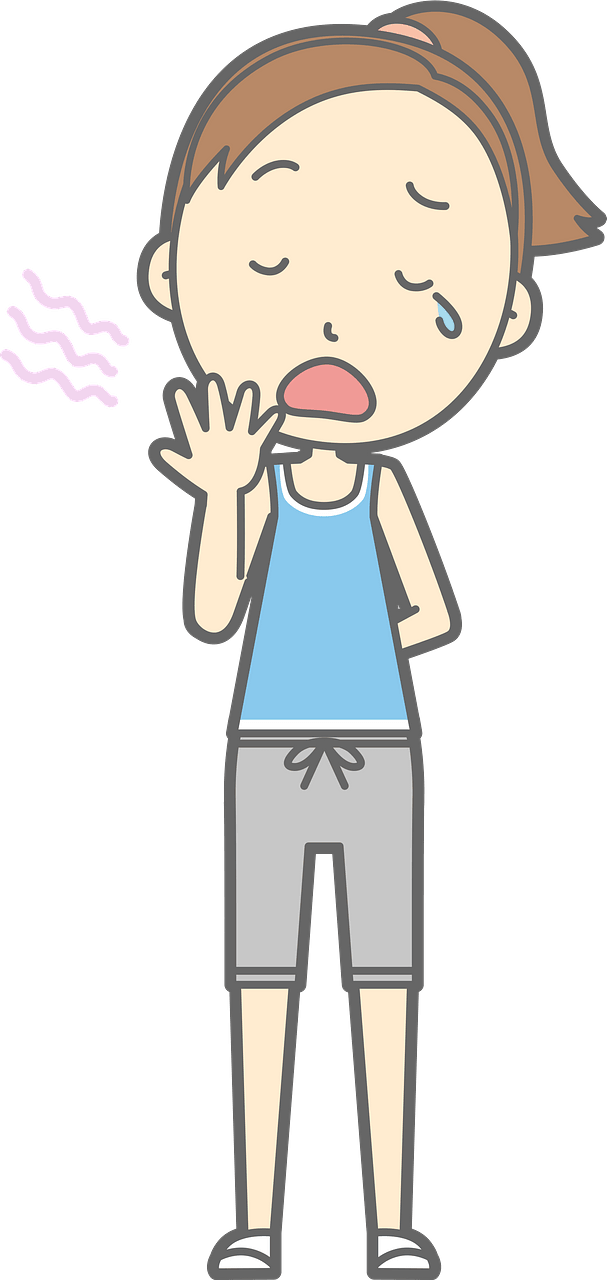 (Lisa) Woman Is Yawning
