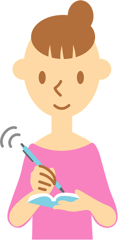 (Belinda) Woman Is Memo Writing