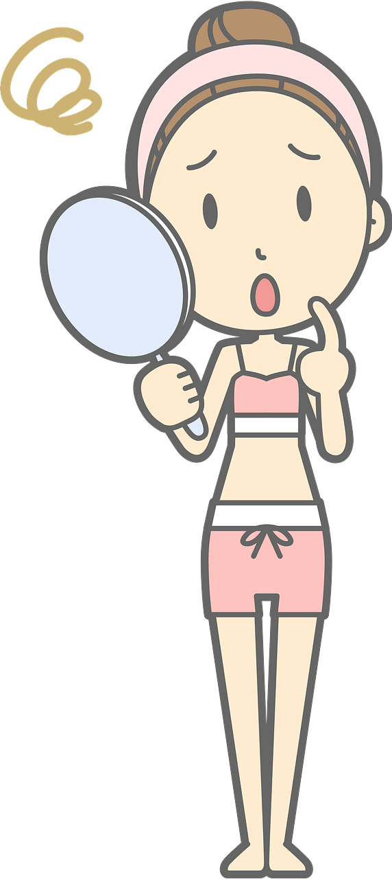 (Kelsey) Woman Looking in the Mirror