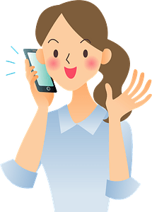 Woman Is Using Mobile Phone