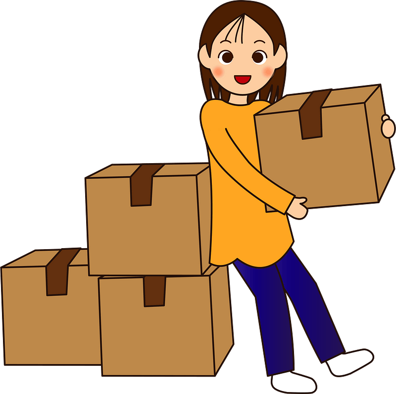 Woman Is Moving