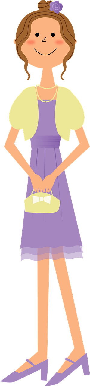 Woman Wearing Party Fashion