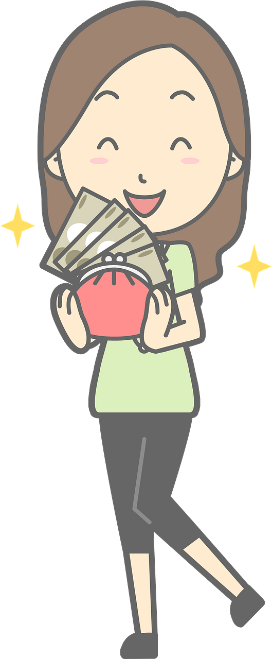 (Jenny) Woman with Money in Her Wallet