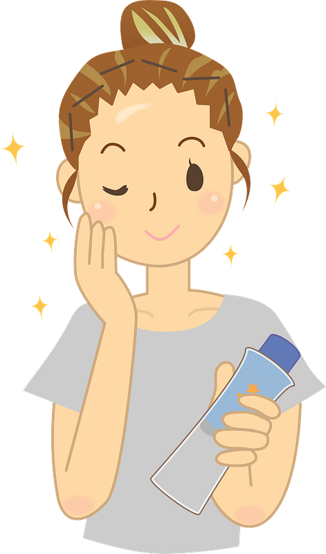 Woman Doing Skin Care