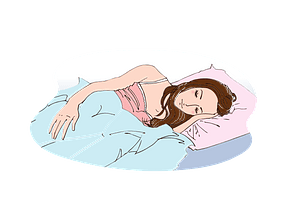 Woman Is Sleeping