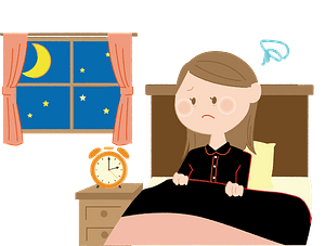 Woman Is Suffering Insomnia