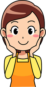 (Eleanor) Woman Is Wearing a Kitchen Apron