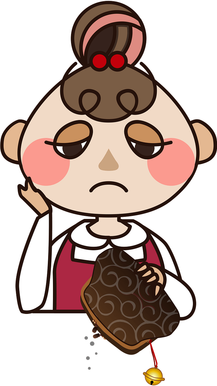 (Antoinette) Woman Is Poor with No Money