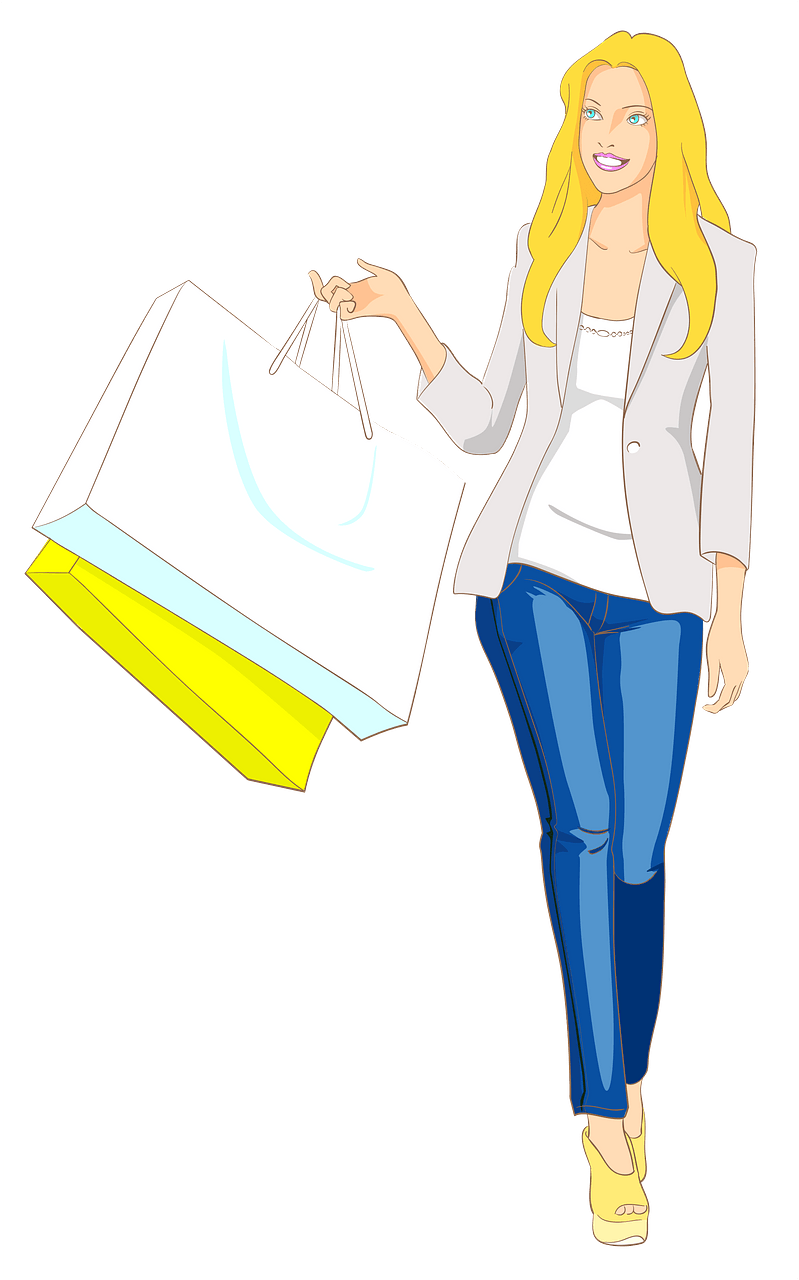 Woman with a Shopping Bag