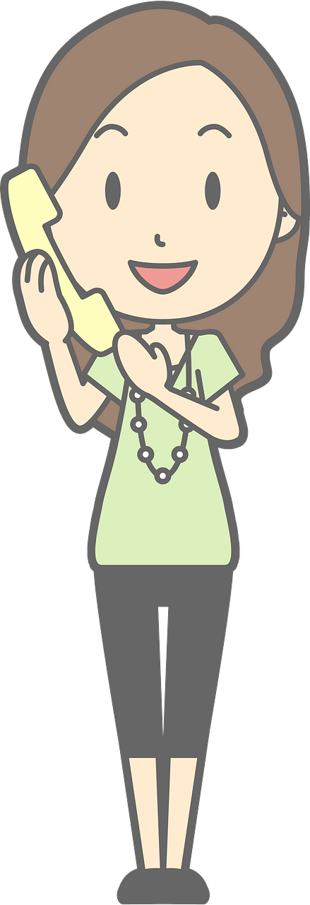 (Jenny) Woman Talking on the Telephone