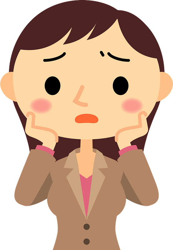Worried Businesswoman