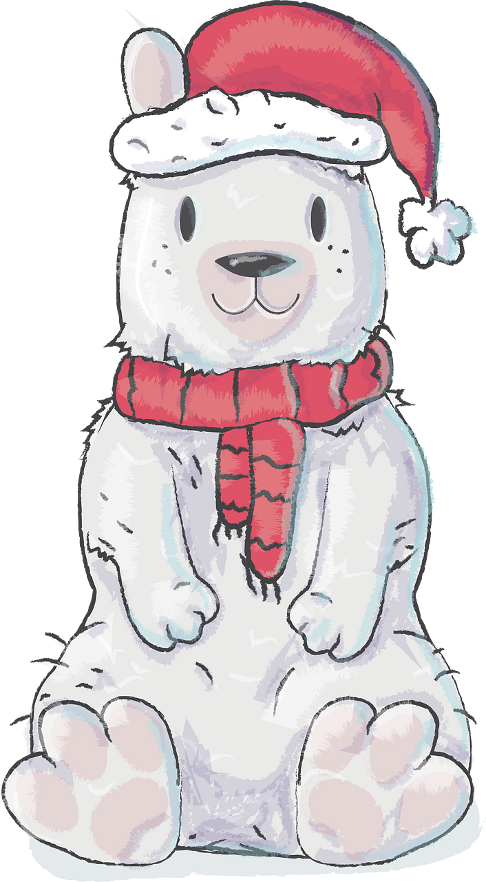 크리스마스 북극곰