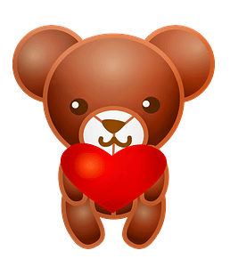 Valentine's Day bear