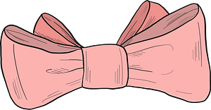 Pink bow