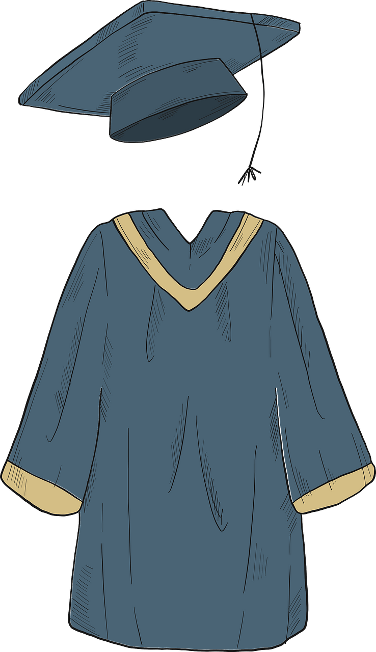 Cap and gown