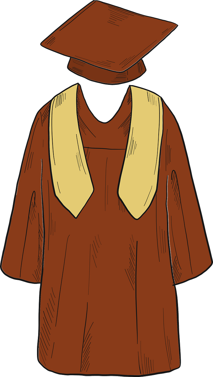 Cap and gown