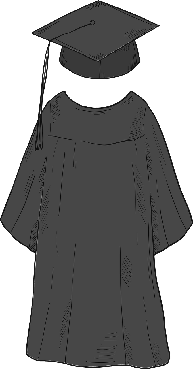 Cap and gown