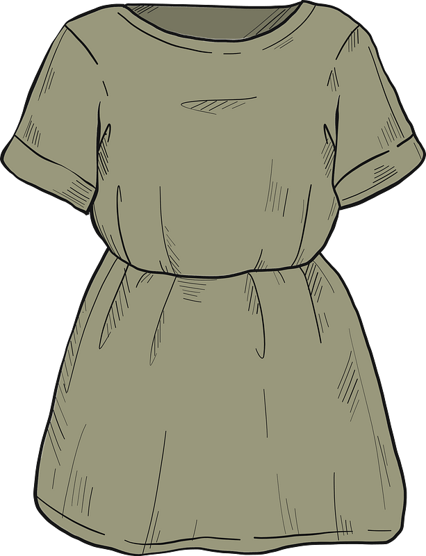 Olive dress