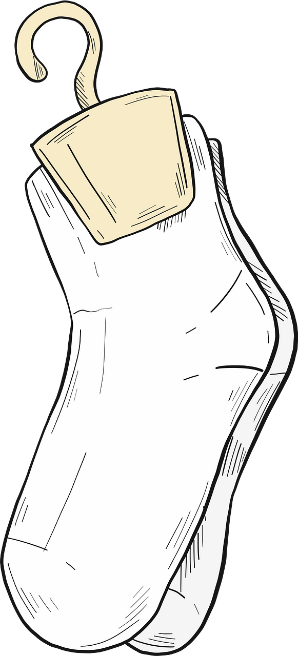 White socks