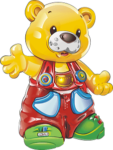Yellow bear toy