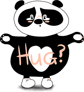 Panda wants a hug