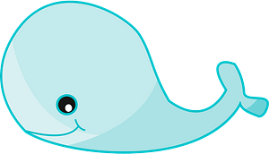 Cute whale