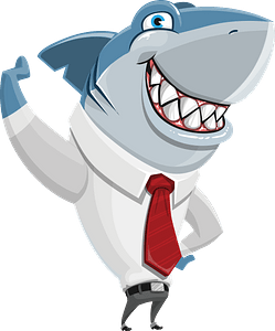 Shark businessman