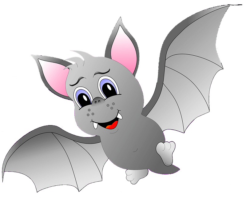 Cartoon bat - Free vector clipart images on creazilla.com