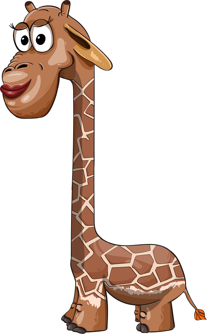 Funny giraffe