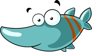 Cartoon fish