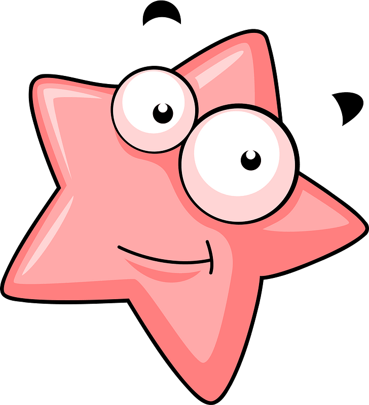 Pink starfish